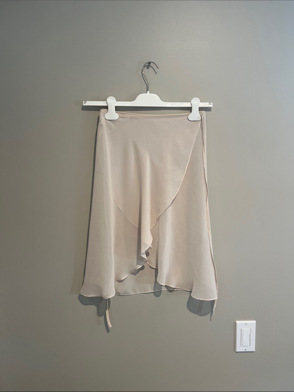 Cream color ballet skirt